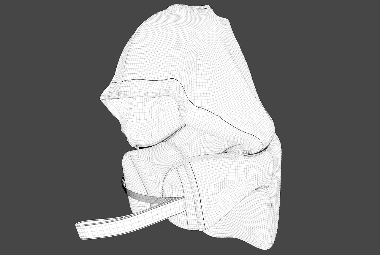 【产品建模】Sleeping pillow