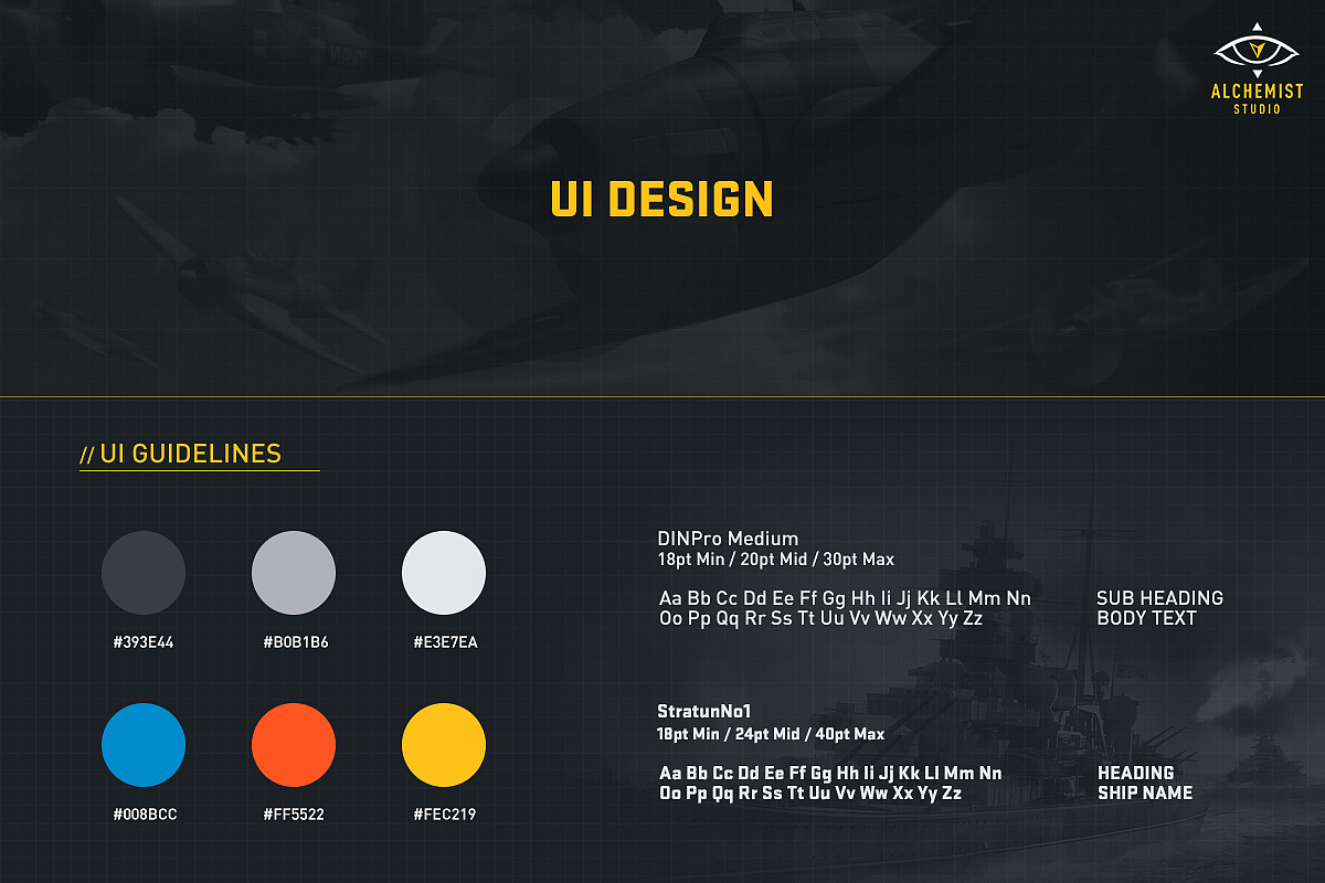 ProjectX - UI Design & Art 2016