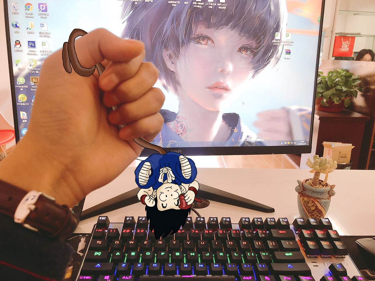 插画-孙悟空（图ZMTYzMTExNDAw） - 创作习作 - 站酷设计师小猪奈奈原创素材 - 站酷ZCOOL