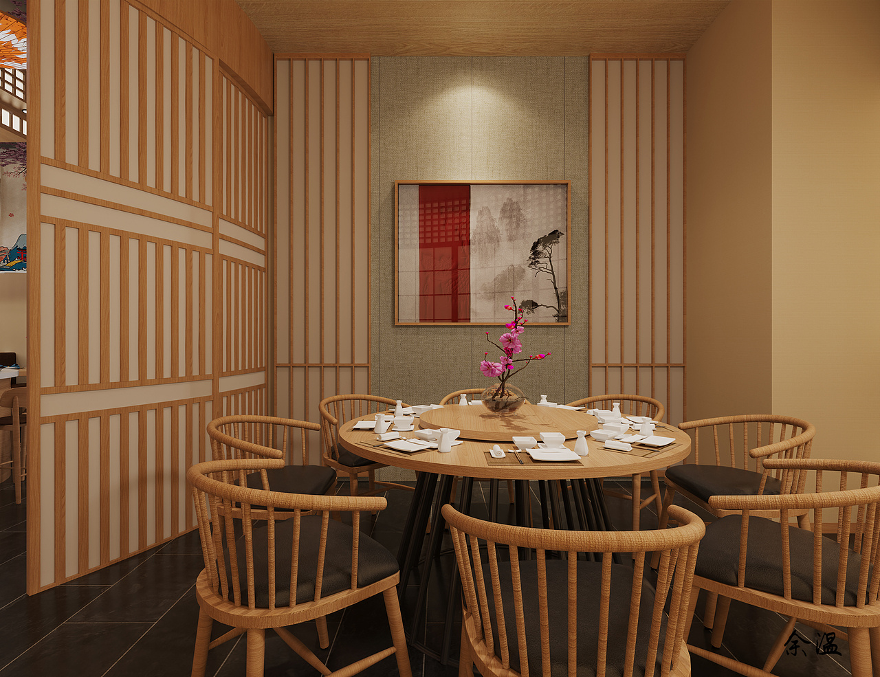 寿司店（图ZMjc2NzcyMzY4） - 酒店餐饮设计 - 站酷设计师余温啊原创素材 - 站酷ZCOOL