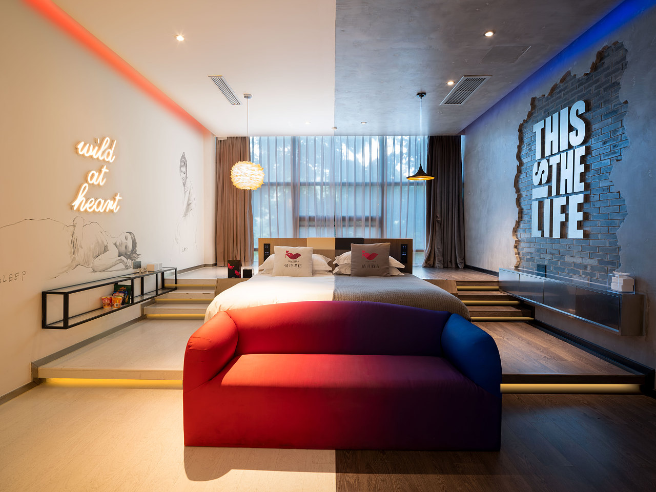 杭州情诗酒店-空间酒店类案例