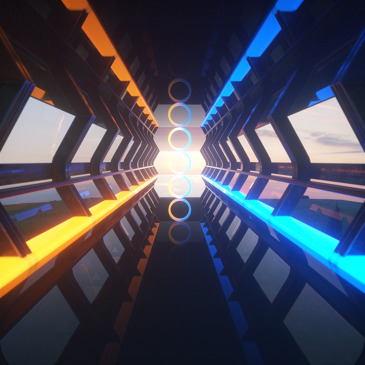 C4D_everydays render-- August 2017