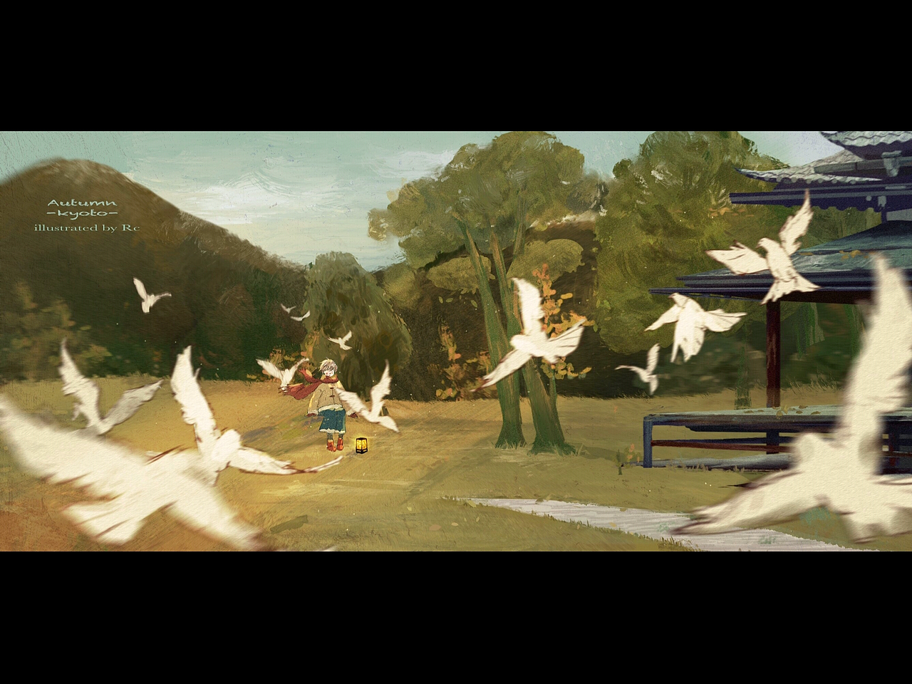 插画习作 | 寒来暑往