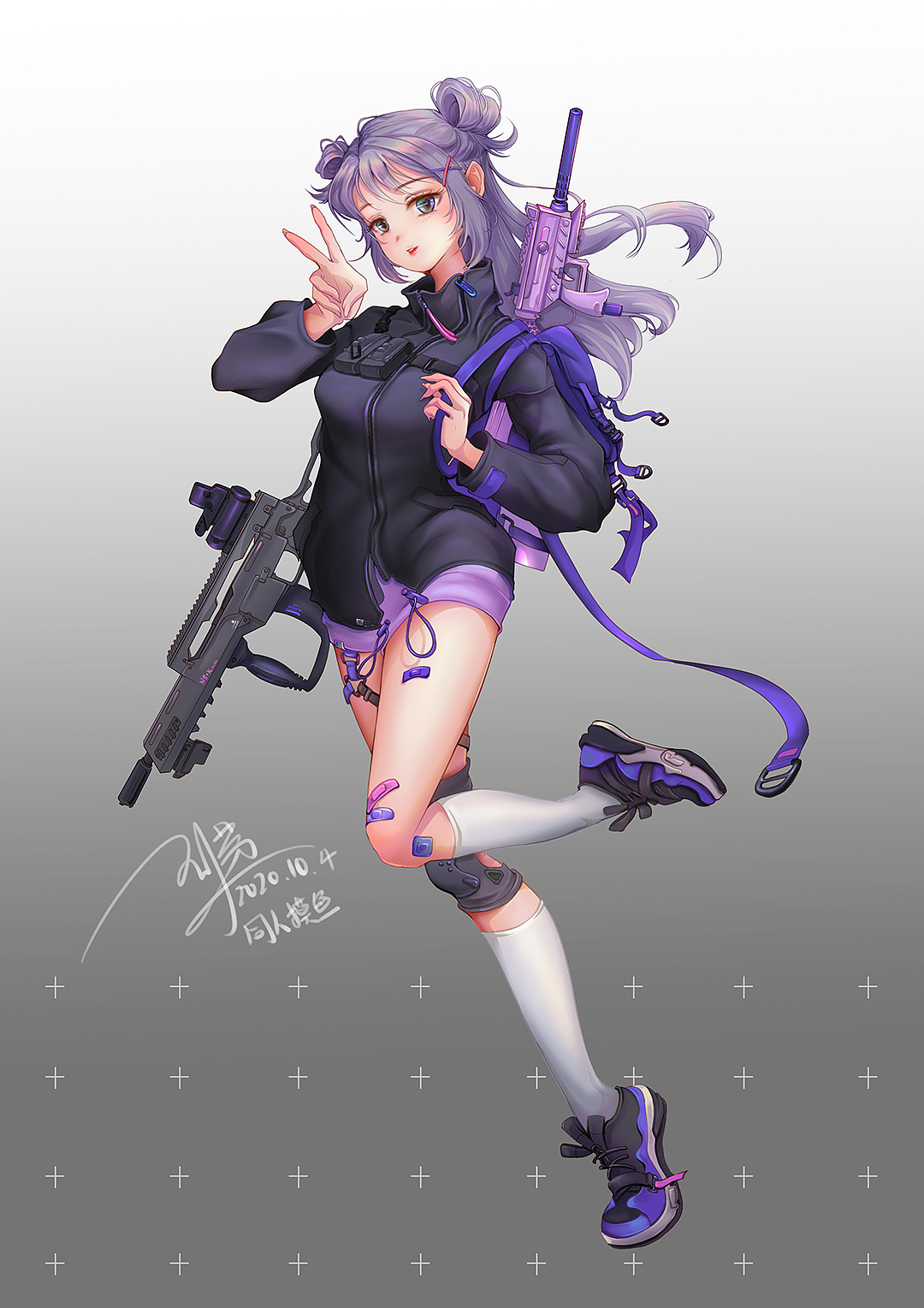 同人女孩（图ZMjI5Mzk3MTU2） - 创作习作 - 站酷设计师钢牙小青蛙原创素材 - 站酷ZCOOL