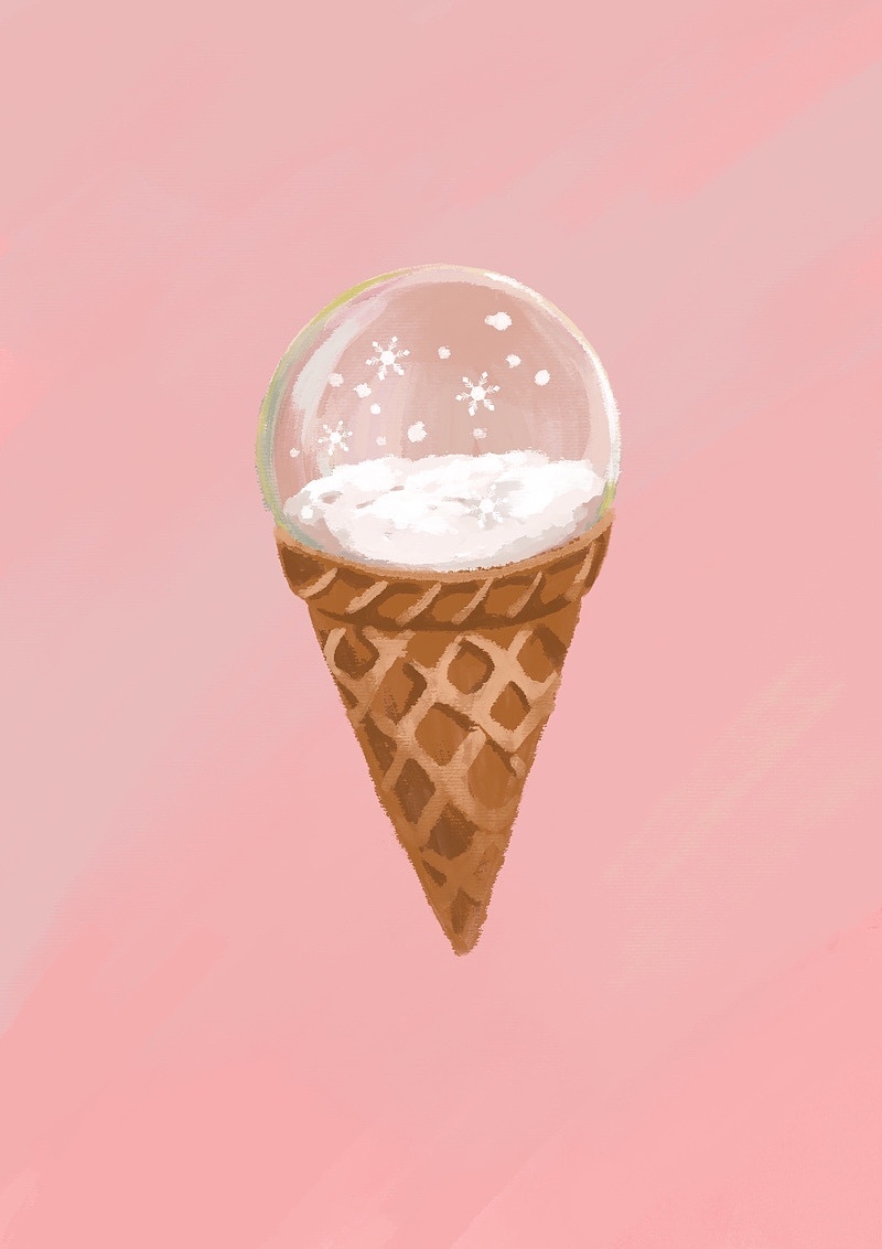 冰淇淋|插画|创作习作|小星星小 - 原创作品 - 站酷 (zcool)