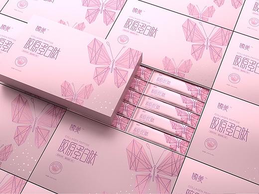 胶原蛋白粉包装设计,胶原蛋白肽包装设计,胶原蛋白 