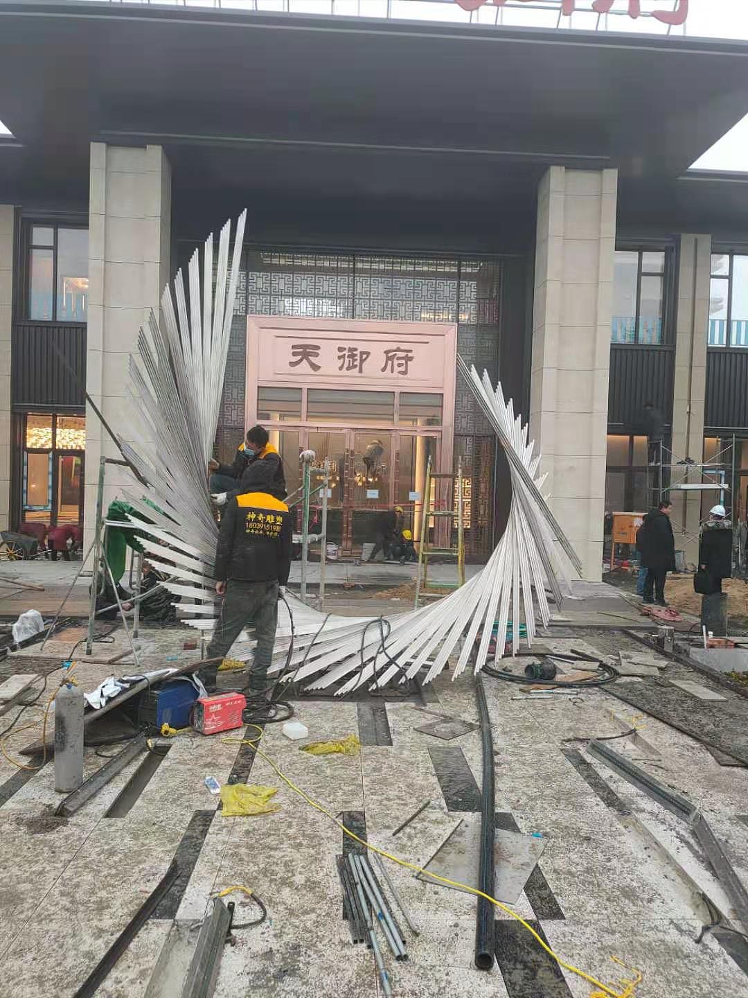 虞城县不锈钢雕塑厂家（图ZMjQ2NTAwMzk2） - 其他手工艺 - 站酷设计师Z16684062原创素材 - 站酷ZCOOL