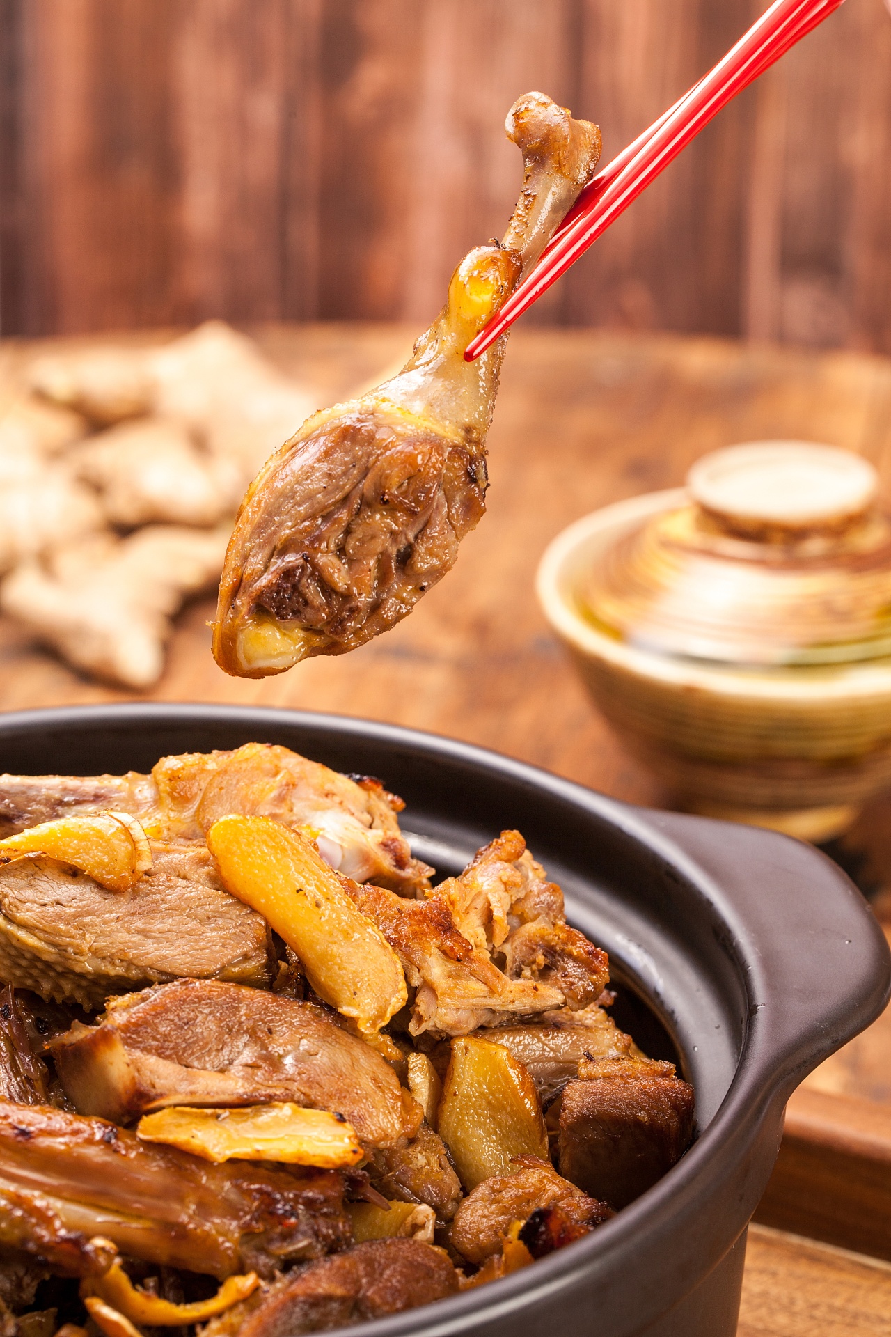 嘉渔乐姜母鸭|摄影|美食摄影|z78878925 - 原创作品 - 站酷 (zcool)