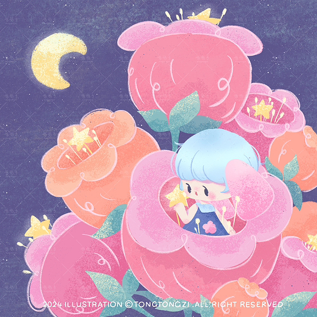 一年的花园丨插画合集