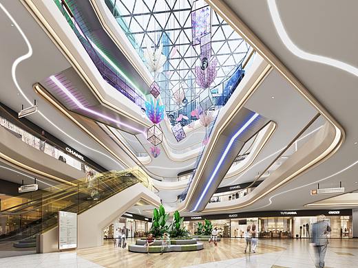 公共空间效果图表现合集