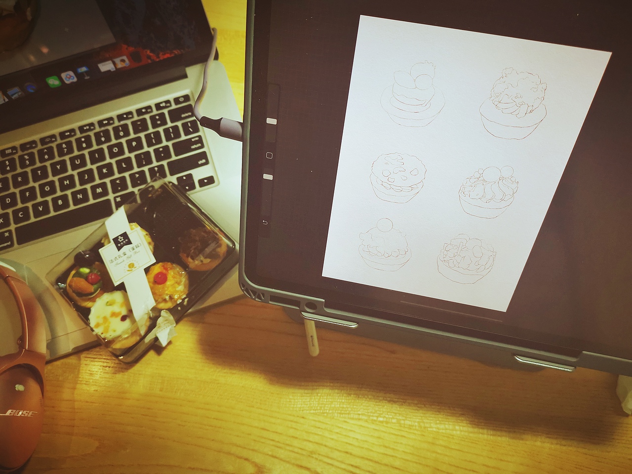 “不画完不能吃”系列（图ZMjc0NDM5NTE2） - 商业插画 - 站酷设计师Hua葡萄原创素材 - 站酷ZCOOL