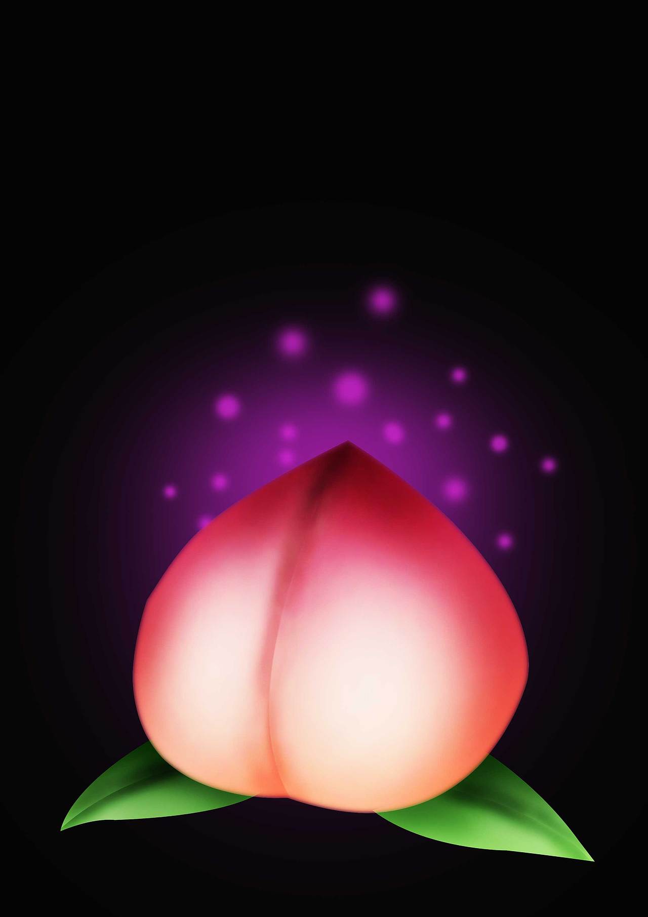 手绘桃子（图ZMTE1NDgwMjA4） - 其他 - 站酷设计师碎花鉛筆褲原创素材 - 站酷ZCOOL