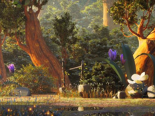 小樹(shù)林（個(gè)人主頁(yè)-ZMjkwOTE2Mjg=） - 場(chǎng)景 - 站酷設(shè)計(jì)師NoverX原創(chuàng)素材 - 站酷ZCOOL