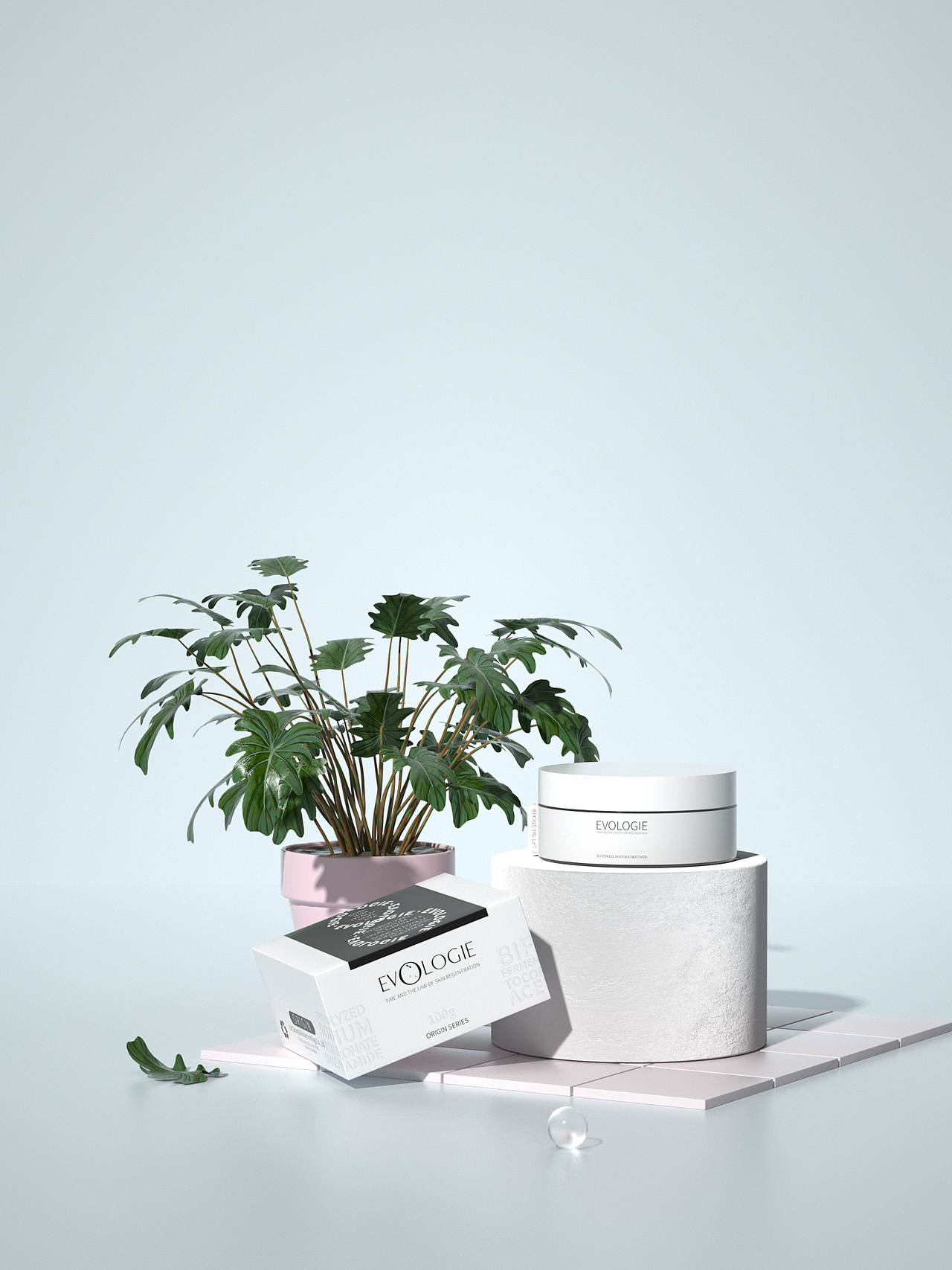 evo美妆场景图渲染