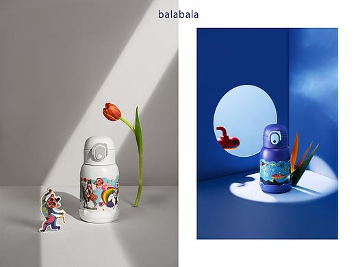 儿童保温杯摄影 I 巴拉巴拉balabala x TPstudio摄影