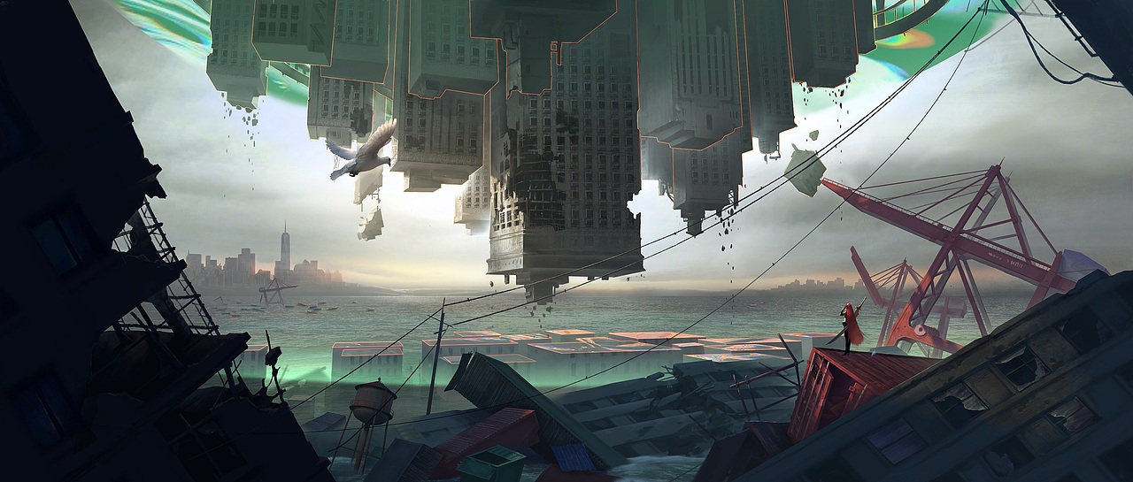 混乱次元世界|插画|概念设定|王杰翔_原创作品-站酷zcool