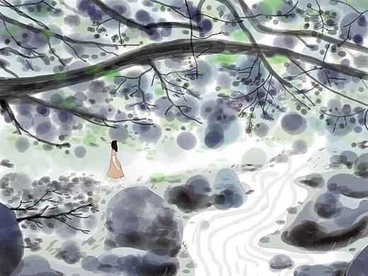 苍翠浓绿