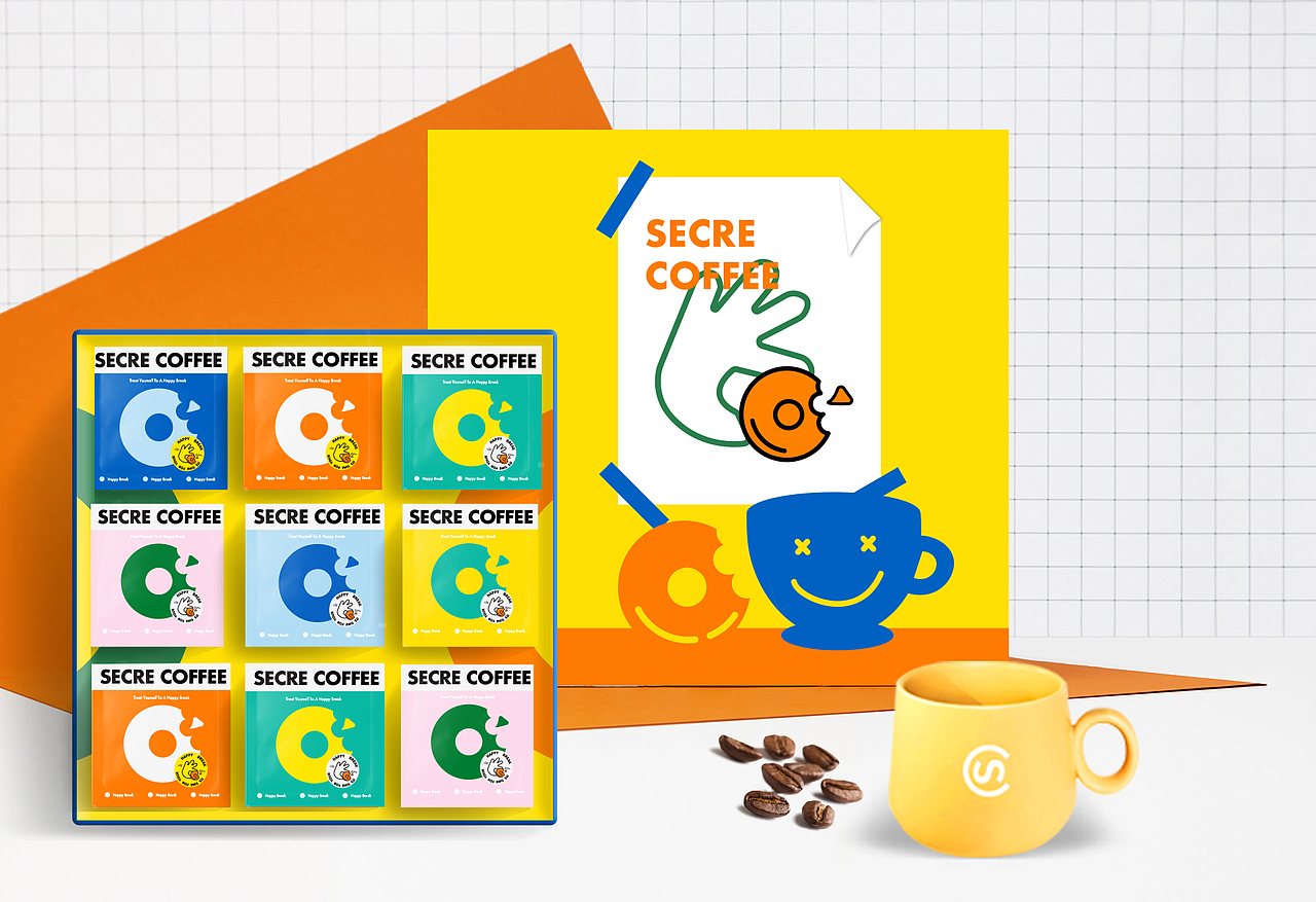 secre coffee 包装设计