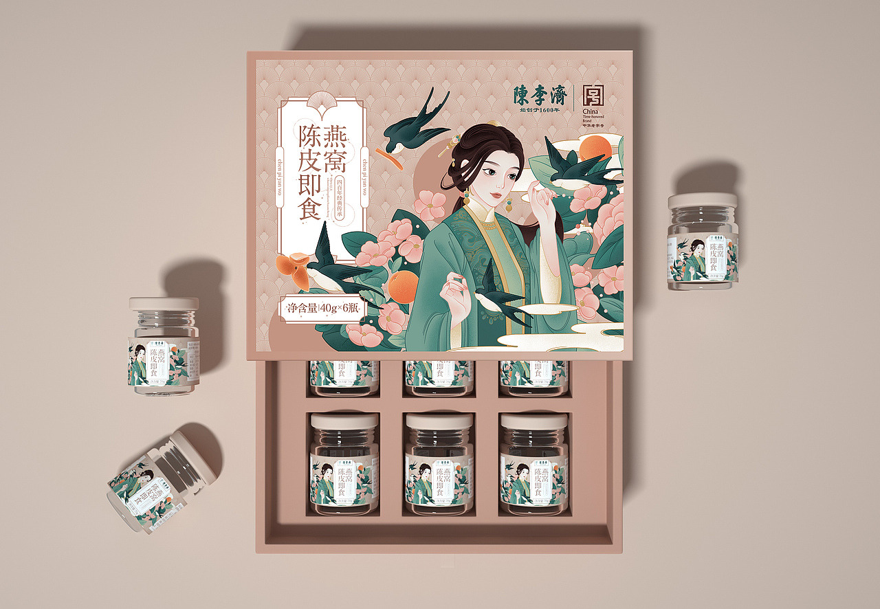 尚智x陈李济 | 燕窝包装设计