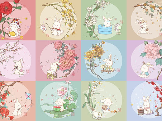 2023兔年限定·十二月兔