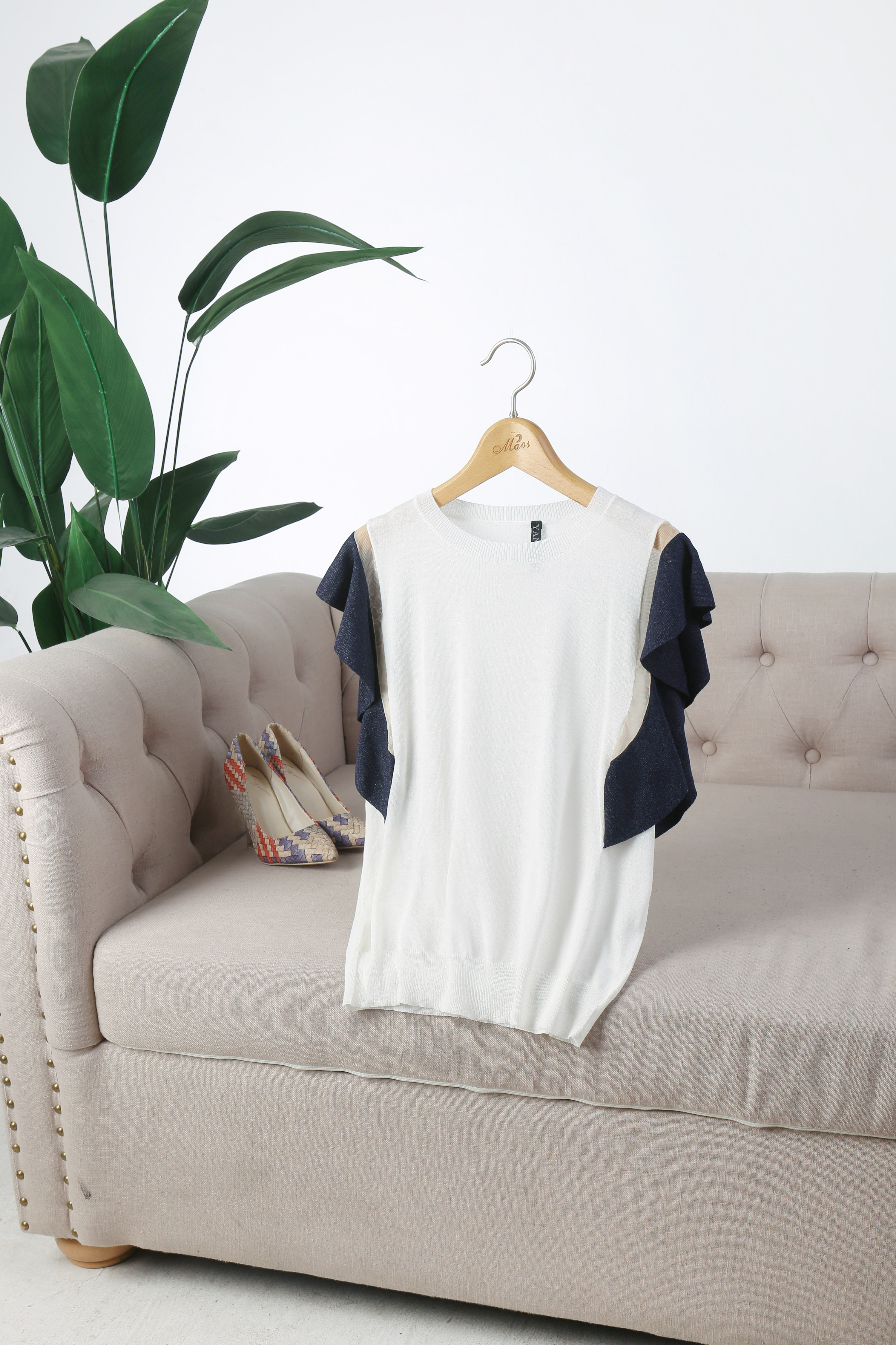 上海影际摄影服装网店拍摄连衣裙挂拍创意