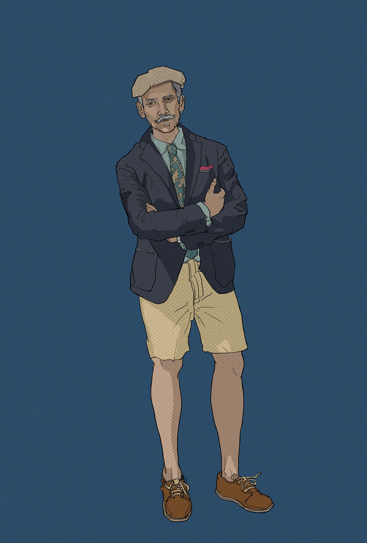 手绘练习|其他|其他|有点沧桑_原创作品-站酷zcool