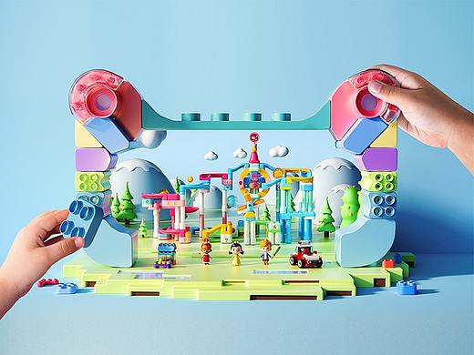 汤臣杰逊【布鲁可积木品牌新视觉作品分享】