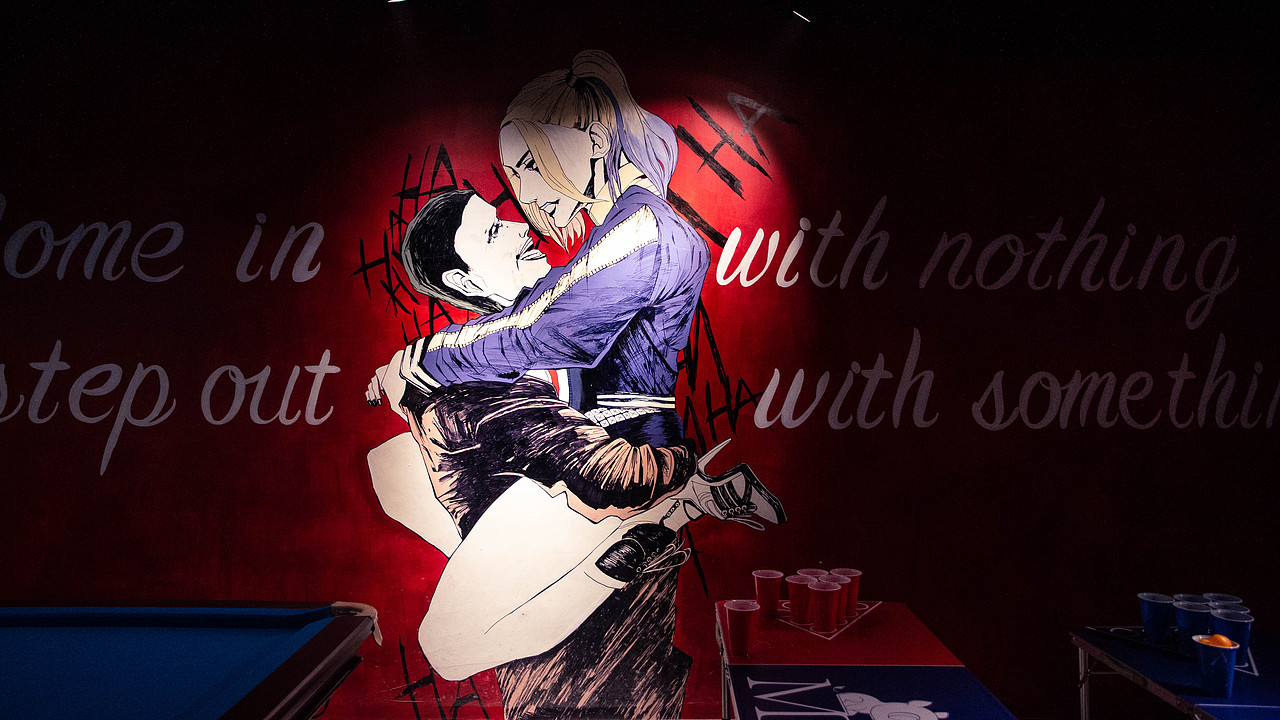 MOGEN餐吧墙绘（图ZMTYyMTQ5OTYw） - 绘画 - 站酷设计师小王子_原创素材 - 站酷ZCOOL