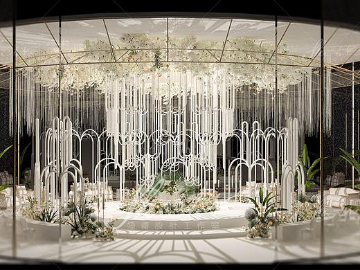 3D婚礼设计作品——城南花开