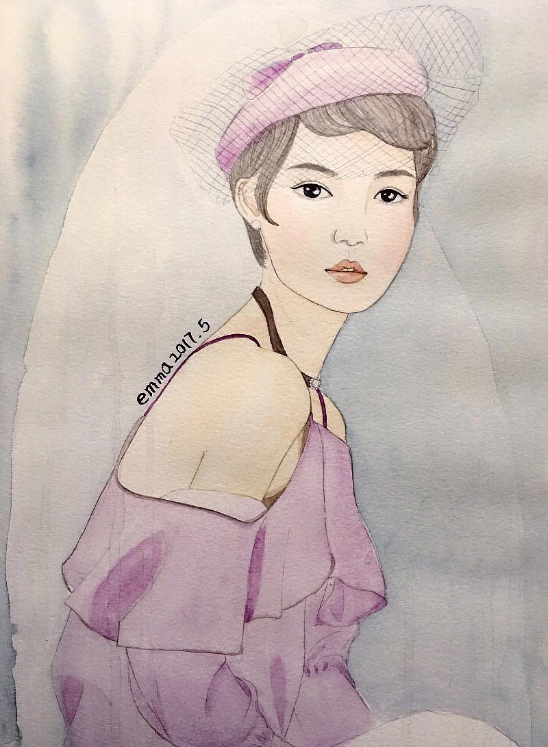 云想衣裳花想容 春风拂槛露华浓