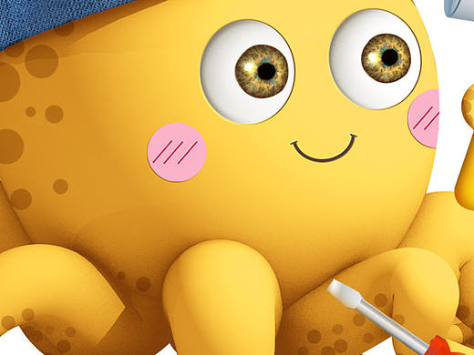 章魚(yú)吉祥物（個(gè)人主頁(yè)-ZMjY1MjE1MjA=） - IP形象 - 站酷設(shè)計(jì)師深海莎原創(chuàng)素材 - 站酷ZCOOL