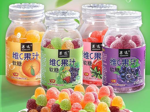 小零食 果味软糖 糖果  详情页主图 修图