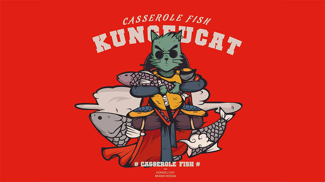 功夫猫（图ZMTg5NzY1OTcy） - 品牌 - 站酷设计师知尖品牌原创素材 - 站酷ZCOOL