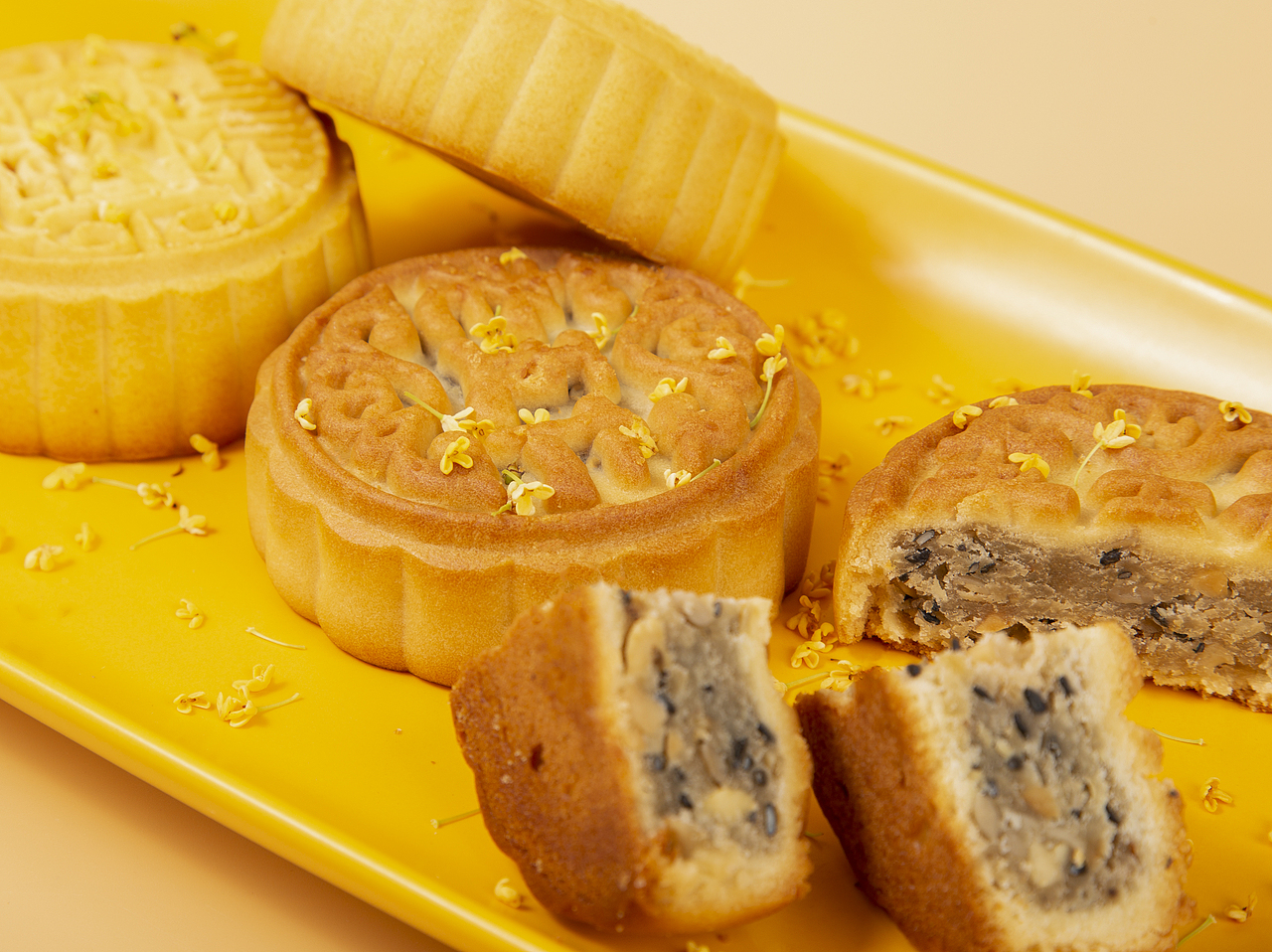 中秋节月饼拍摄