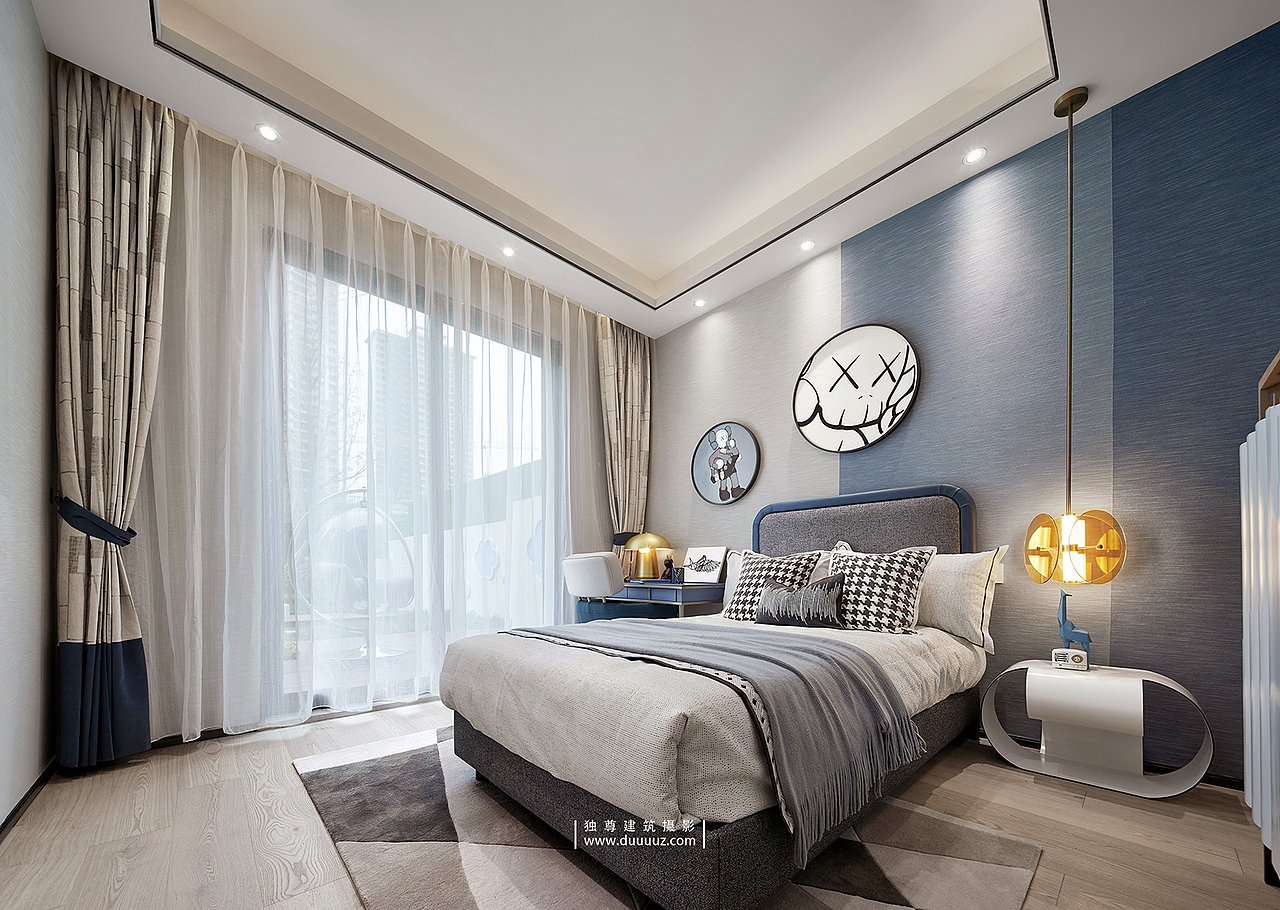 独尊建筑摄影 : 成都北大资源·紫境东来府别墅-下叠