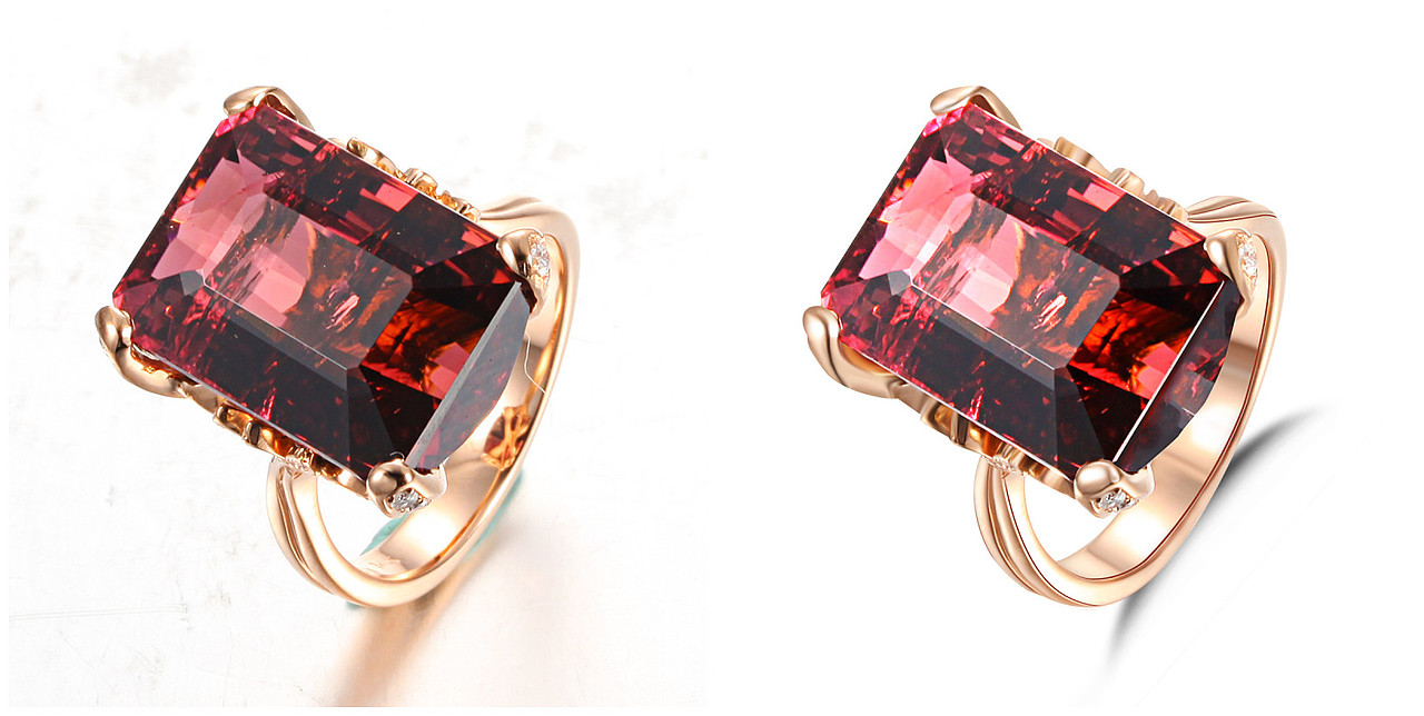 珠宝首饰修图练习 金戒(2p)