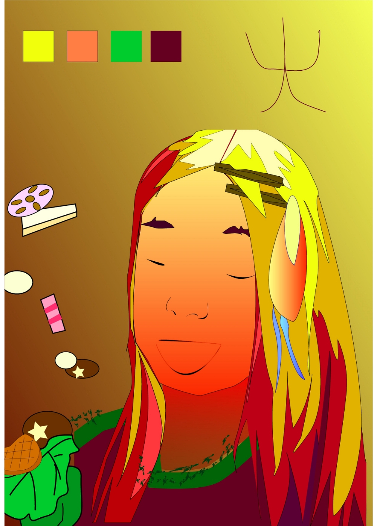颜色搭配（图ZMjIxNjY2MzQw） - 创作习作 - 站酷设计师小橘子雅原创素材 - 站酷ZCOOL