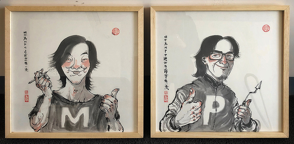 MP Studio & 明子 十二神兽系列作品《摆尾忠勇仙》