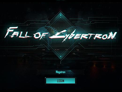 FALL OF CYBERTRON（個人主頁-ZNDM4ODkxNDg=） - 游戲UI - 站酷設計師深海泡泡魚原創(chuàng)素材 - 站酷ZCOOL