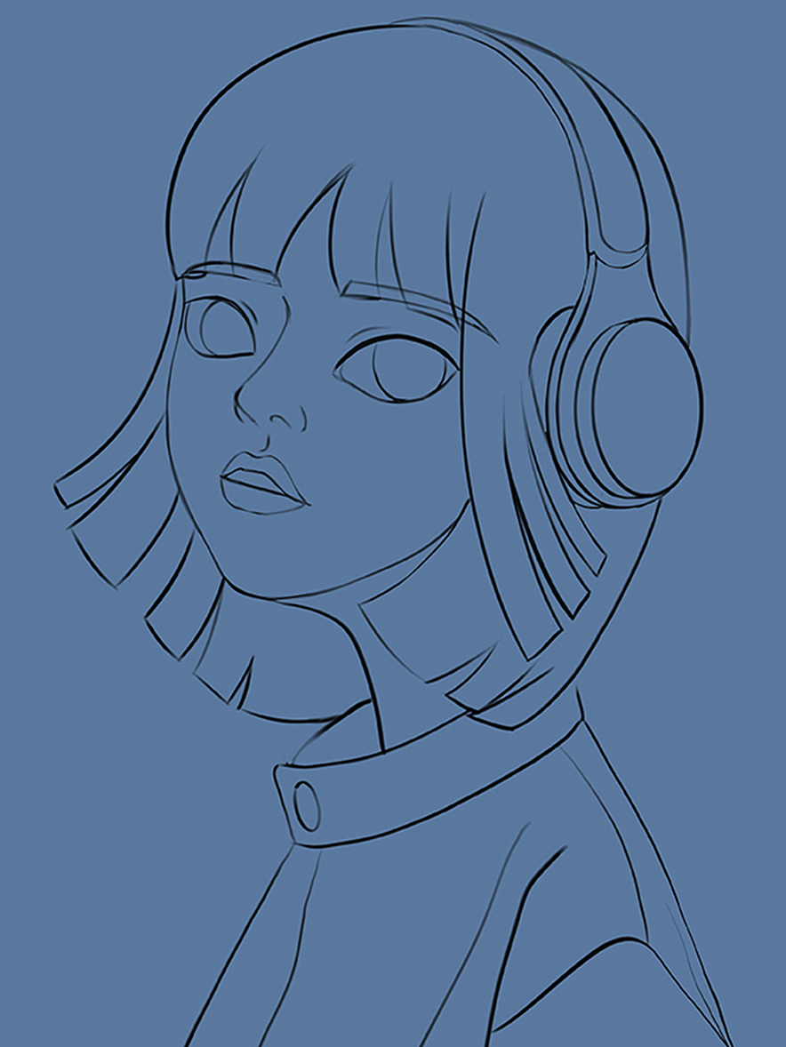 繁星計(jì)劃第四周插畫人物大頭練習(xí)（圖ZMzEzNjQ4NTEy） - 創(chuàng)作習(xí)作 - 站酷設(shè)計(jì)師董思圖原創(chuàng)素材 - 站酷ZCOOL