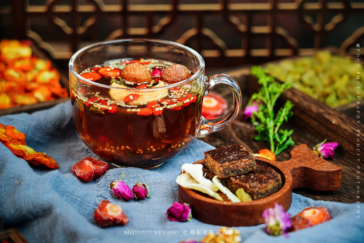 塞上那山·乡味宁夏·八宝茶·姜母红糖|摄影|产品摄影|陌crisscross