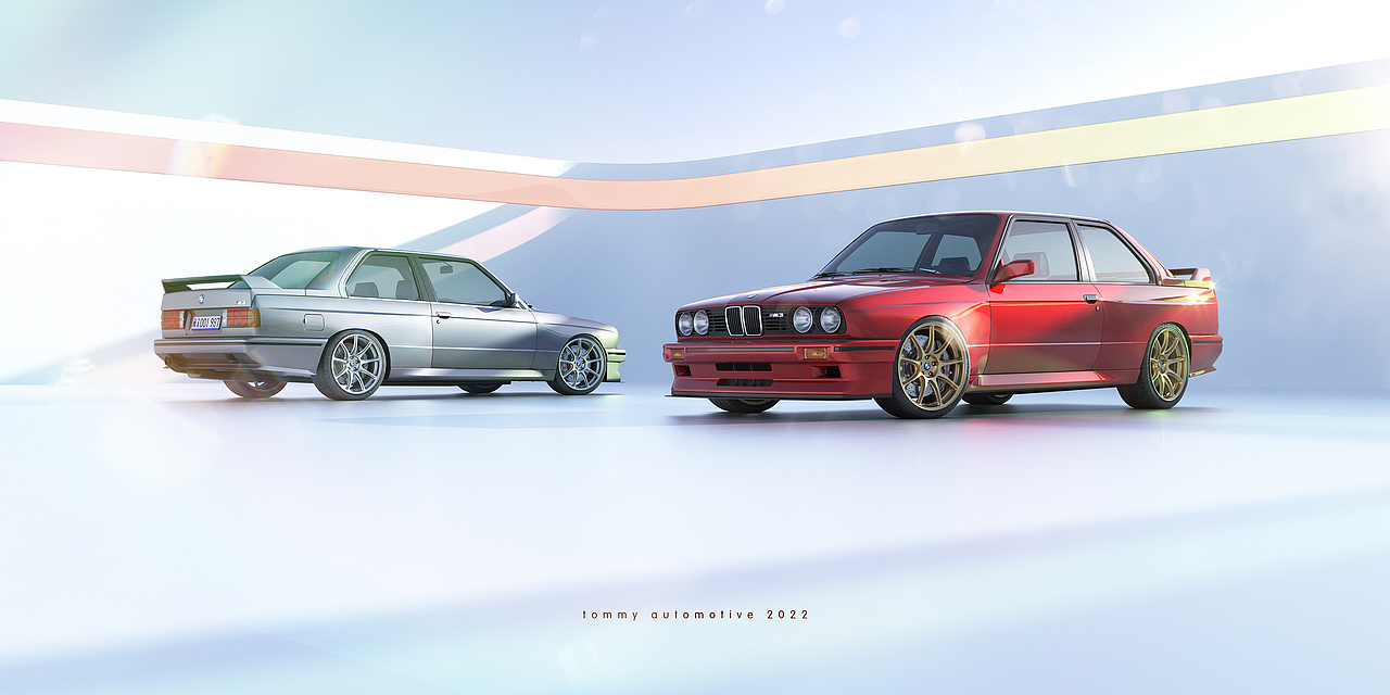 CGI BMW M3 1991