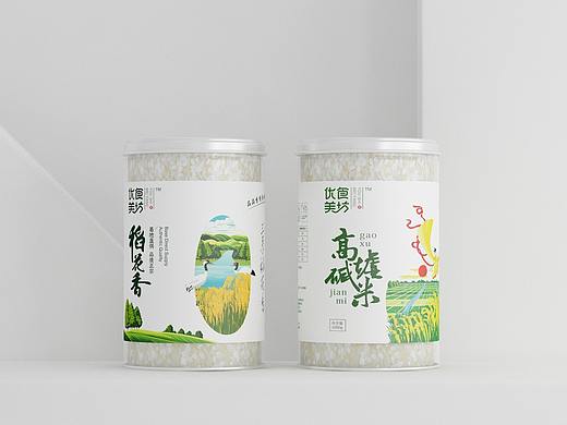 优食美坊农产品包装设计