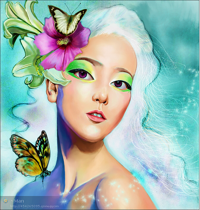 一组早年妆面图(2011年)