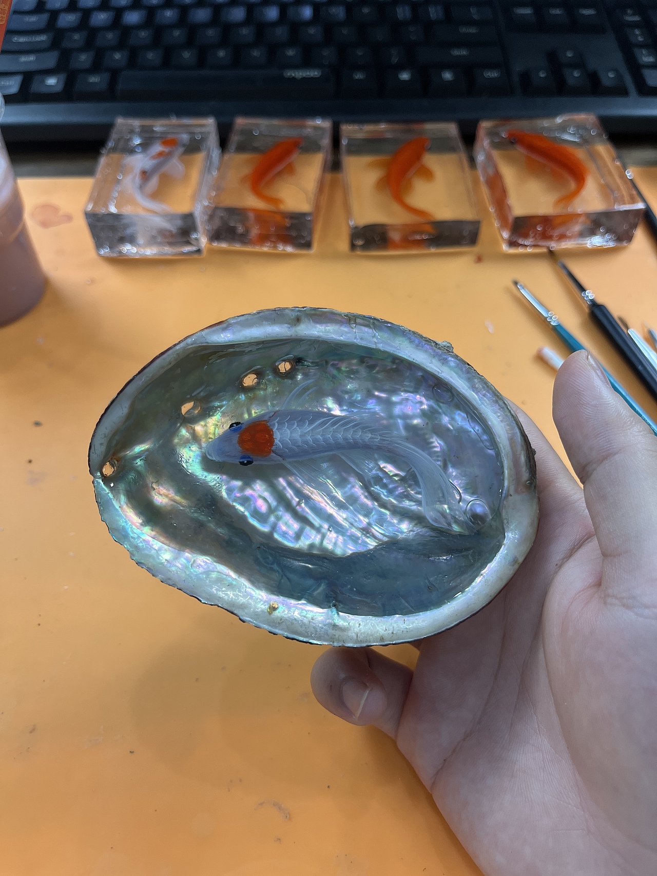 创意立体树脂画工艺品