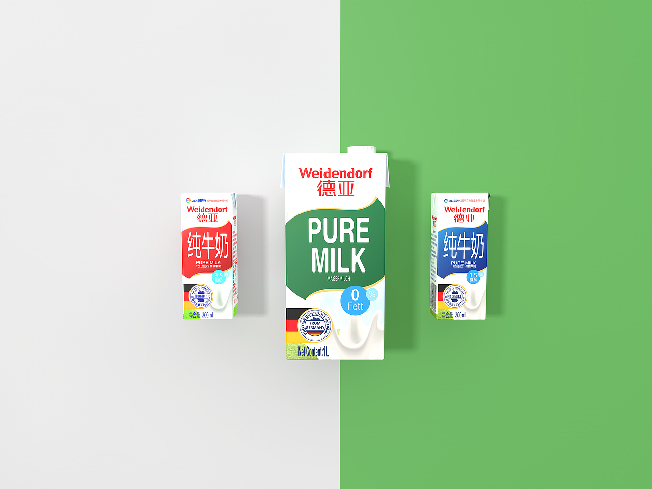 戎鹤 | 德亚牛奶包装设计