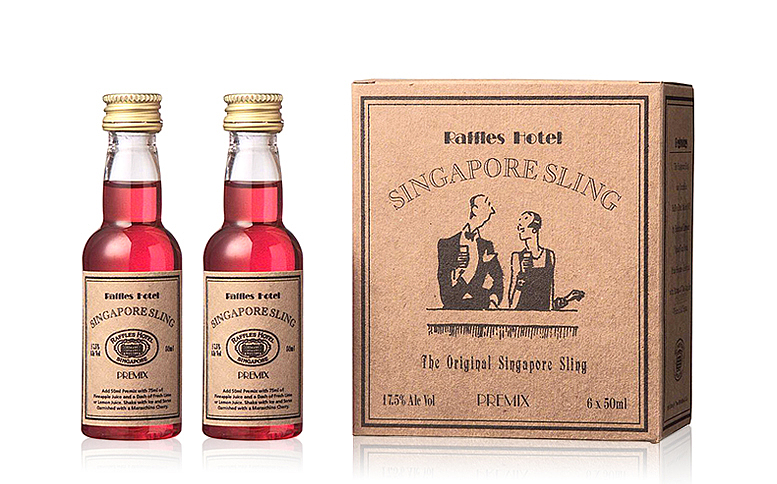 Raffles Hotel---酒品包装设计