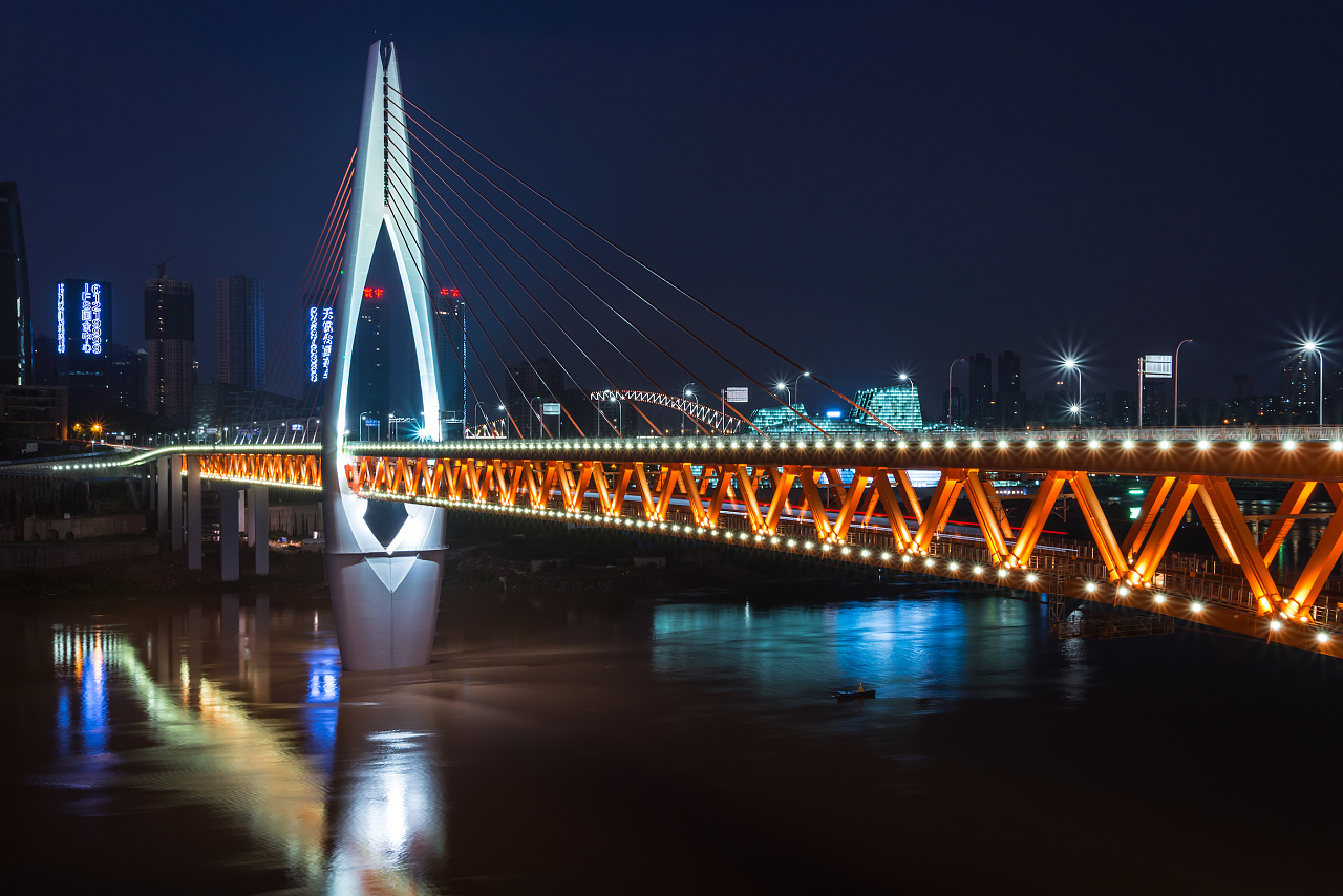 2023千厮门大桥游玩攻略,《重庆最美的大桥，夜景最佳...【去哪儿攻略】