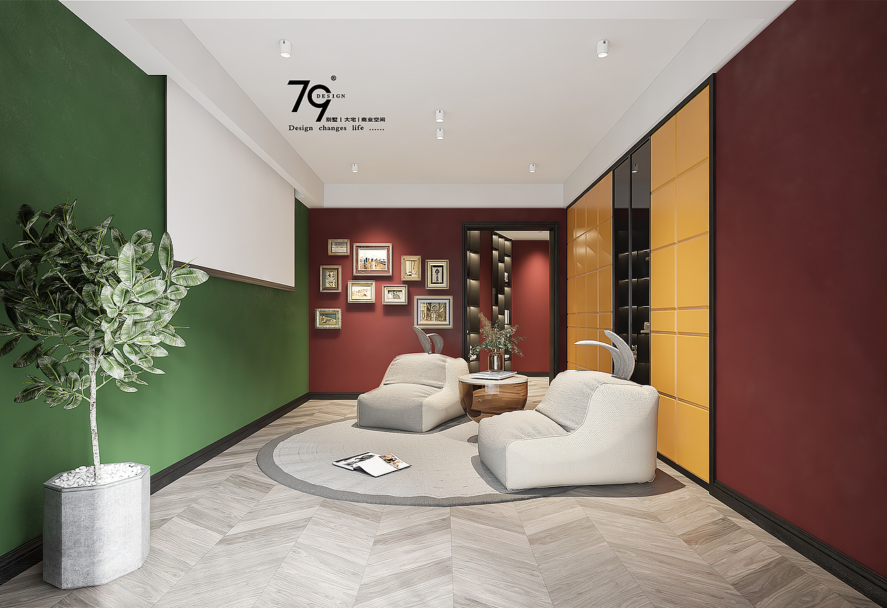 复古·混搭（图ZMjE1MTcxNzky） - 家装设计 - 站酷设计师云图表现原创素材 - 站酷ZCOOL