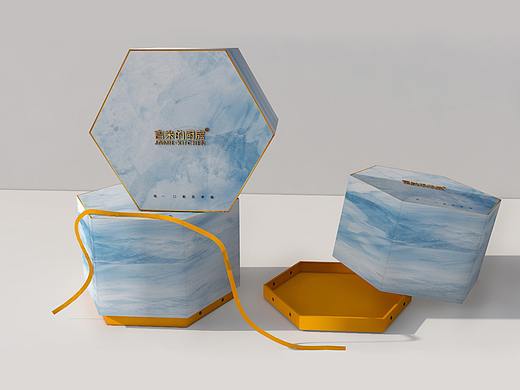 高端蛋糕包装盒精装盒大气唯美